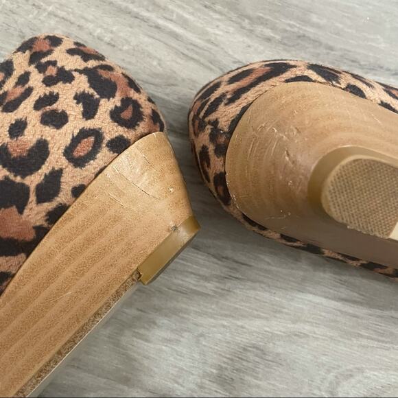 Rampage animal print peep toe shoes size 5 - Picture 5 of 9